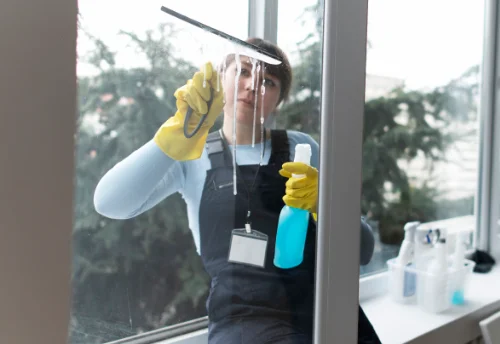 Nettoyage de vitres intérieures et extérieures à Athies